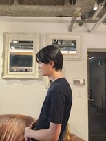 ブロック ジャポン(bloc japon)&nbsp;メンズの前下がりショートヘアー