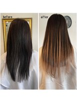 エクステンション キュー(extension Q)&nbsp;プルエクステ/ダイヤモンド毛質52cm(胸下)