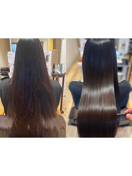 【他サロンの施術で満足いかなかった方】髪質改善プレミアム極みトリートメントで未だかつてない極上の美髪