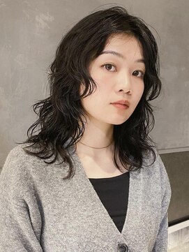 ボコカ(bococa) 【macana】レイヤーパーマ ウェーブミディアム 登戸