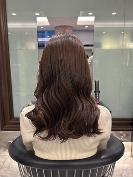 アピッシュ ギンザ(apish ginza) 伸ばしかけロブパーマ/デジタルパーマ/ミディアムパーマ