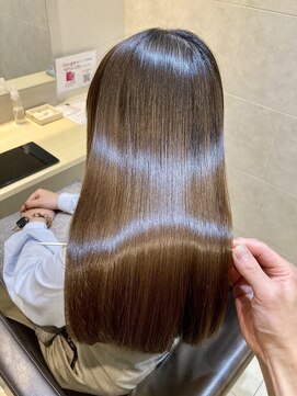 コビーバイジーナ 梅田茶屋町(Coby by Zina) 髪質改善*艶ロングデジタルパーマ*美髪【CobybyZina梅田】