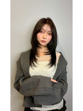 ラル 立川(lar) ハッシュレイヤー_ミニウルフチェリーブラウンホワイト