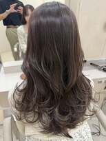 オーレン 横浜(oren)&nbsp;シアベージュ×くびれレイヤーカット