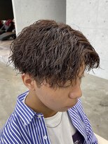 エデアンルクラ 下通(EDEAN Leclat)&nbsp;熊本メンズパーマ ツイスパ 波巻き MEN'S HAIR
