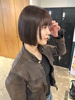 ヘアーブレイス(hair brace)&nbsp;ミニボブ×ちょいフェイスレイヤー【荒井悠葵】