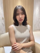 カインド 南青山(hair&make up KIND)&nbsp;可愛いレイヤーボブウルフチェリーレッド