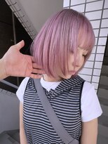 イエナ 渋谷(IENA)&nbsp;デザインカラーケアブリーチダブルカラーピンクベージュカラー