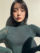 ミンクス 青山店(MINX)&nbsp;【MINX】くびれヘア＋くすみベージュハイライトカラー_表参道