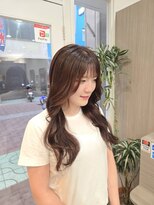 ヘアアンドメイク 心座(hair&make)&nbsp;レッドブラウン