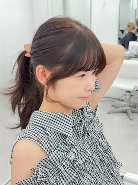 アマトウキョウ アユンチェ(AMA TOKYO×AYUNCHE) 自然に流れる顔まわり