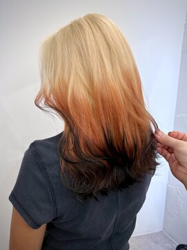 いろあそび 八王子 【グラデーションエンド】キツネカラー