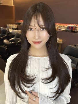 ザシェノンアオヤマ(THE CHAINON AOYAMA) 髪質改善カラー×艶髪ワンカール×韓国レイヤー