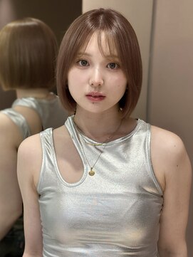 ロンドガーネット 池袋(Lond garnet) 暗めカラー/韓国レイヤー/マロンベージュ/くすみベージュ/池袋