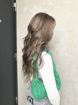 コトナ(kotona) 【ハイライト×バレイヤージュへアカラー】グラデーション/韓国