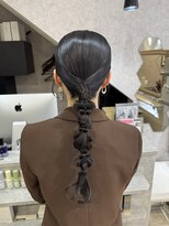 レガシーヘアーデザイン(Legacy hair design) 【Rio】☆タイト編み下ろしアレンジ☆天神/今泉