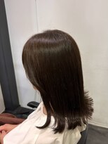 エクファ ヘア リゾート 大津 瀬田店(ex-fa hair resort)&nbsp;着物ヘア/ダークアッシュ/ミディアムレイヤーカット/大津/瀬田