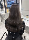 韓国 レイヤーカット ブリーチ ダブルカラー 髪質改善