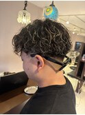 ハイライト×パーマ