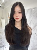 暗髪韓国レイヤー