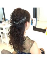 フェリーチェ(Felice)&nbsp;結婚式ハーフアップ　パーティー　二次会　ブライダル