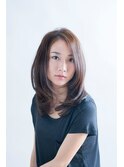 セミロングスタイル