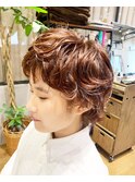 くせっ毛風ランダムパーマ