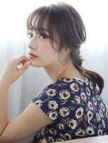 Belle BIANCA オトナローポニーアレンジ by.竹内