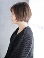 ヘアメイク ナル(hair make nalu)&nbsp;透け感バングのナチュラルショート