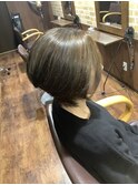 前下がりグラデーションボブ