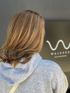 ウォーカーズ(WALKERS) ハイトーンカラー×ミルクティベージュ