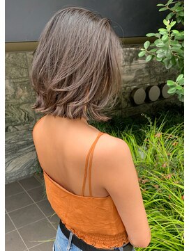 トルネード(TORNADO) チョコレートグレージュ＋切りっぱなしボブ