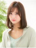 上品なワンカールボブ