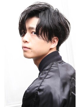 ルックグッドストア(LOOK GOOD STORE) ニュアンスパーマ 癖毛 センターパート 韓国マッシュ 元町 三宮