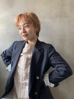 テテ ニコ(tete nico) short × orange color