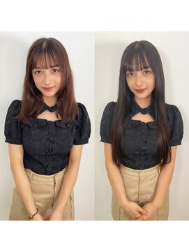 アンククロス 青山店(ANKH CROSS) 百瀬まりなちゃん×ロアエクステ