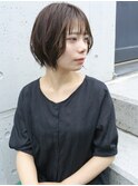 天神【BIRTH】外巻きパーマ×ふわふわショート×ボブ