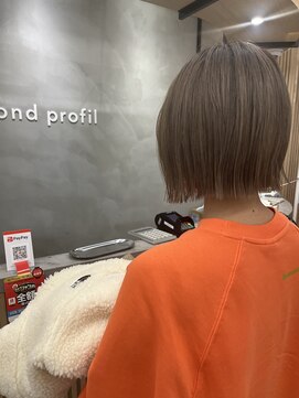 ロンドプロフィール 浦和(Lond profil) 【ワンランク上のボブ】切りっぱなしボブ【浦和】