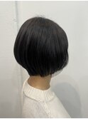 【収まり抜群】重めショートボブ