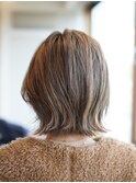 ボブ／レイヤー/透明感カラー/beautrium鎌倉小町　比嘉