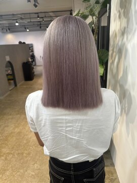 メリー オオサカ(Merly Osaka) 透け感スケスケ！ホワイトラベンダーカラー