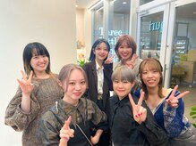 【自由が丘】女性スタッフが多いヘアサロン♪お悩みなどお聞かせください！