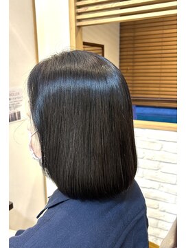 ヘアー グリーン(hair green) ツルつる潤いボブ／40代50代