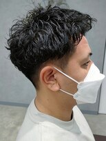 リット×ベリエ(Lit.×belier) スパイラルパーマツイストパーマハイライトパーマメンズメッシュ