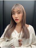 20代30代大人かわいいセミロングヘア★弱酸性ストレート