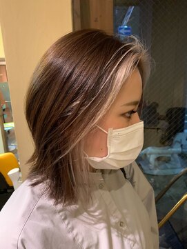 スナオ 大阪天満橋(Sunao) フェイスフレイミングハイライト×前髪ハイライト【大阪天満橋】