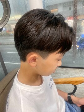 メンズカット バイ ソイクフ(メンズカット by SOY-KUFU) MEN'SHAIRアッシュブラックベリーショートダークアッシュ