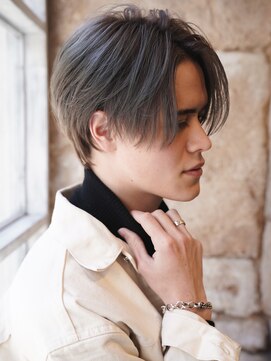 カライングドゥ(ing deux) スーツ短髪ツーブロック束感モテる黒髪シークレットパーマ流行