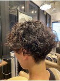 サイドグラデーションベースのカーリースタイル