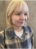 【抜きっぱなしブロンドカラー】